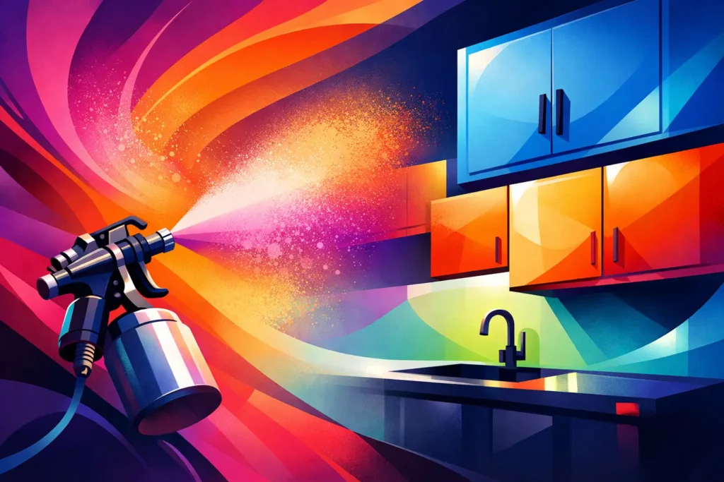 Spray Painting Kitchen Cabinets Cost UK